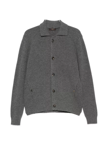 Cardigan Zanone tricotate gri