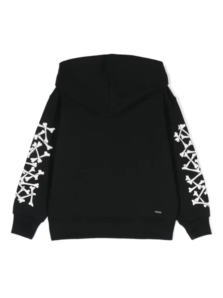 Bluza z kapturem dziecięca Amiri czarna