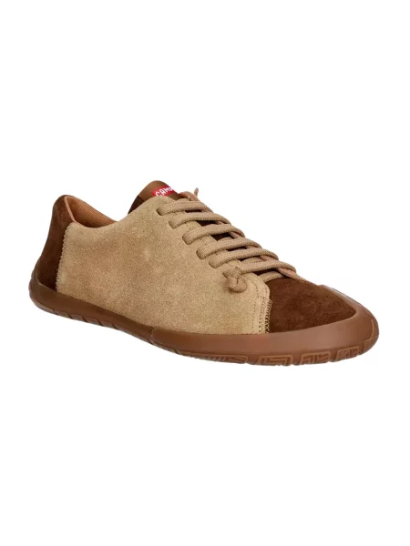 Sneakersy Camper skórzane brązowe
