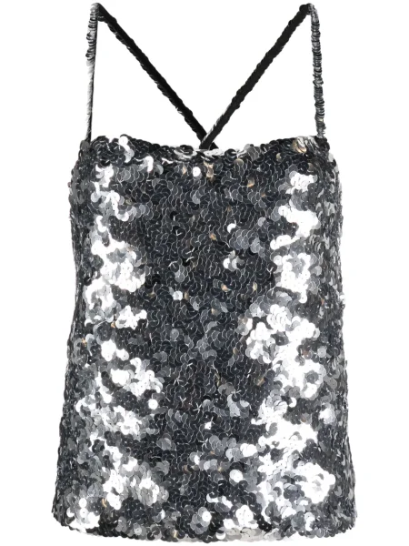 Top Sonia Rykiel argintiu