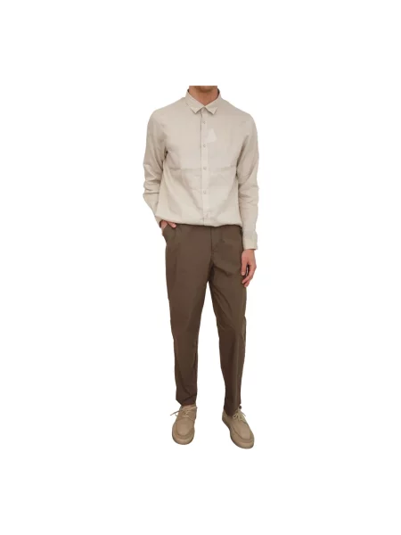 Spodnie Armani Exchange brązowe