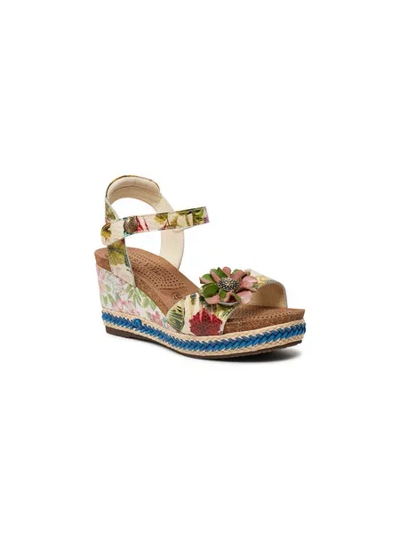 Espadrile Laura Vita Facyo 80 bež