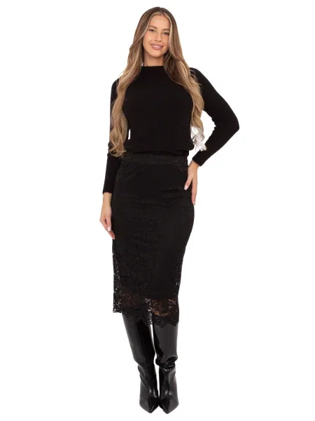 Fustă Italy Moda negru