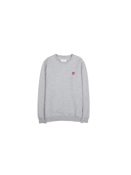 Makia Bennet Light Sweatshirt M Mężczyźni Bluzy i bluzy z kapturem Makia Size: L szary