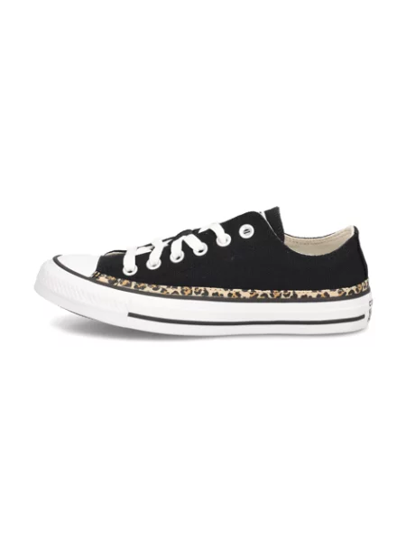 Leopardí tenisky Converse Chuck Taylor All Star černé