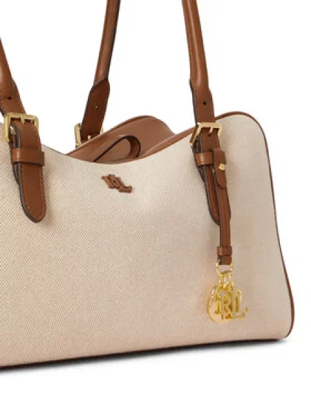 LAUREN RALPH LAUREN Ročna torba bež