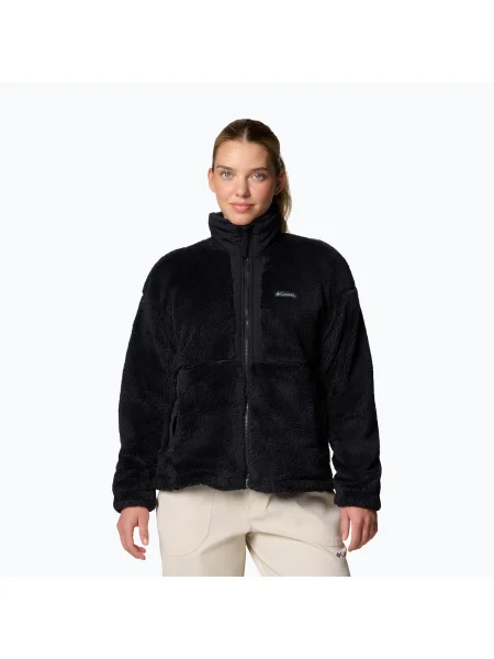 Bluză pentru femei Columbia Boundless Discovery Sherpa Full Zip II black negru