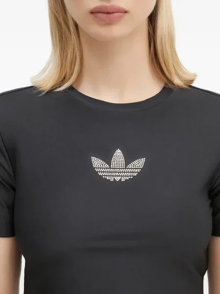 Cropp pantaloni Adidas cu dungi de cristal albastru