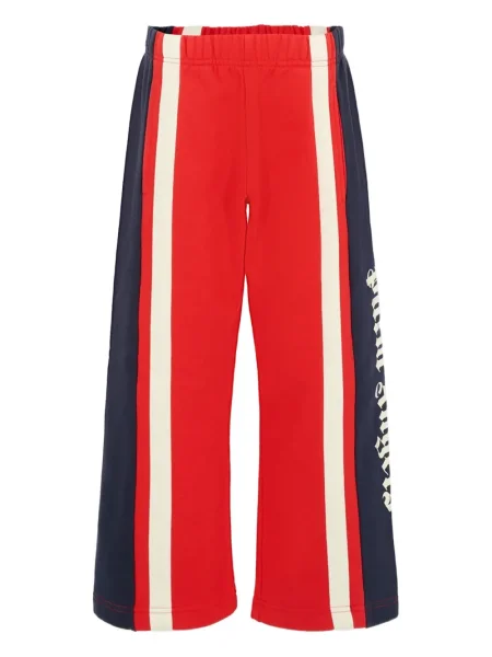 Spodnie dziecięce Palm Angels czerwone