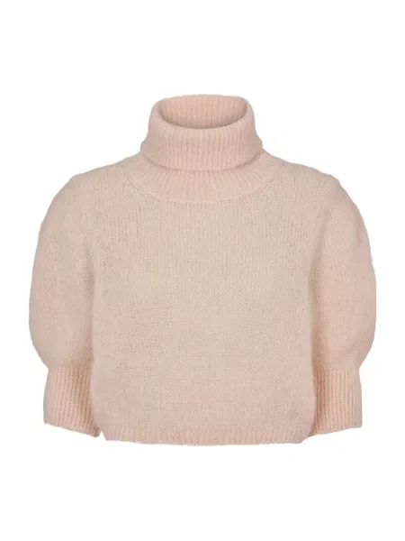 Sweter Americandreams wełniany beżowy