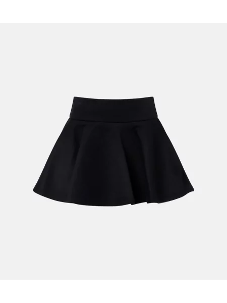 Fustă Wardrobe.nyc de lână negru