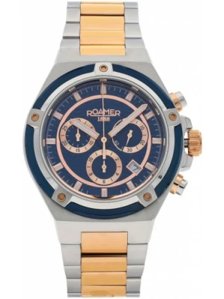 Karóra Roamer Tempomaster Chrono 49 45 20 Ezüst rózsaszín