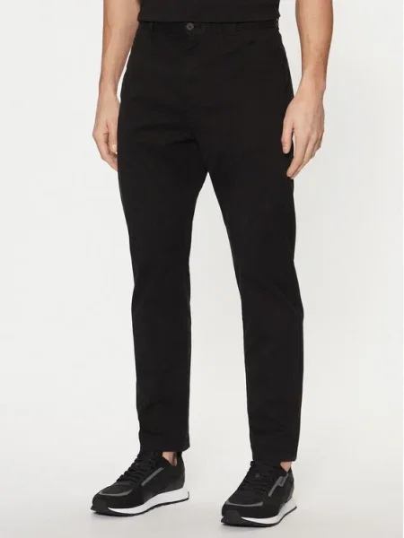 HUGO Pantaloni chino negru
