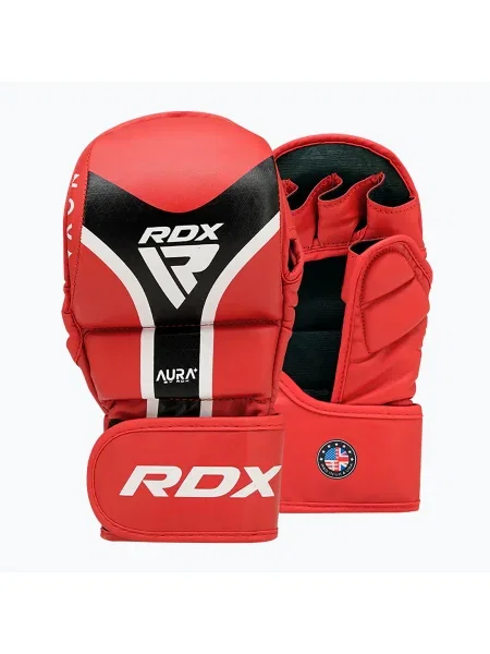 Olcsóbban. Grappling kesztyű RDX Grappling Shooter Aura Plus red. Méret: XL piros
