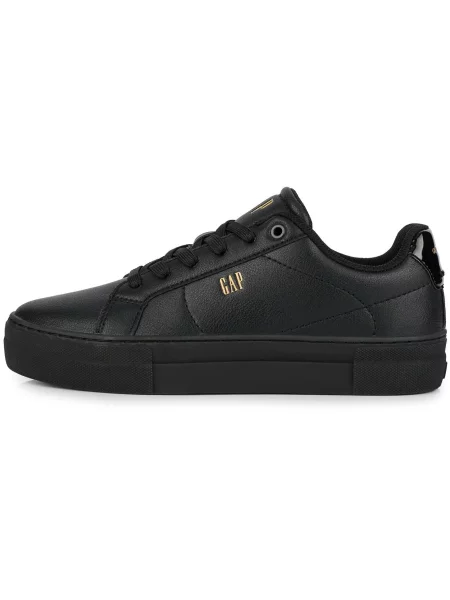 Buty sneakersy sportowe ekoskóra GAP PORTLAND czarne