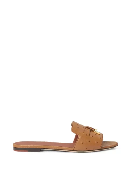 Pandantiv Loro Piana din piele maro