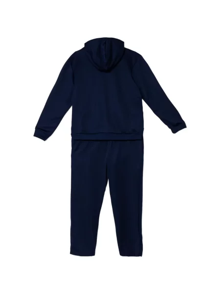 Pantaloni Adidas cu dungi alergare cu broderie albastru