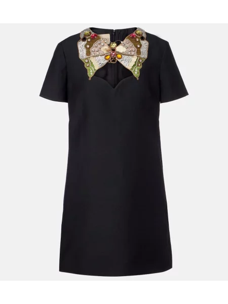 Rochie Valentino de lână negru