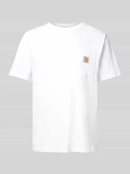 Carhartt WIP t-shirt gładki biały