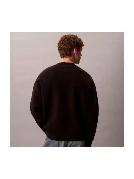 Calvin Klein Jeans Pulover negru