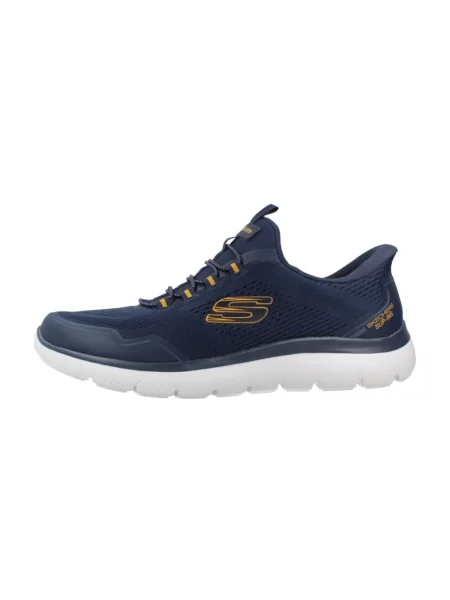 Sneakersy Skechers niebieskie