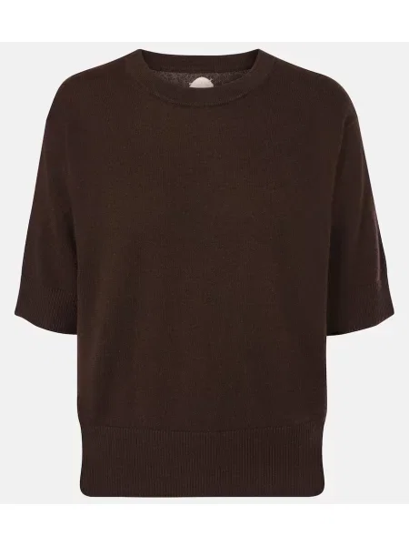 Pulover Jardin Des Orangers din cașmir maro