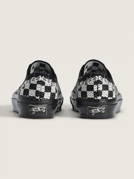 Vans LX Premium Authentic 44 EK Checkerboard tenisówki niskie czarne