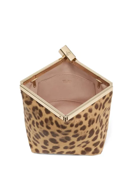 Colier Jimmy Choo cu imagine cu model leopard
