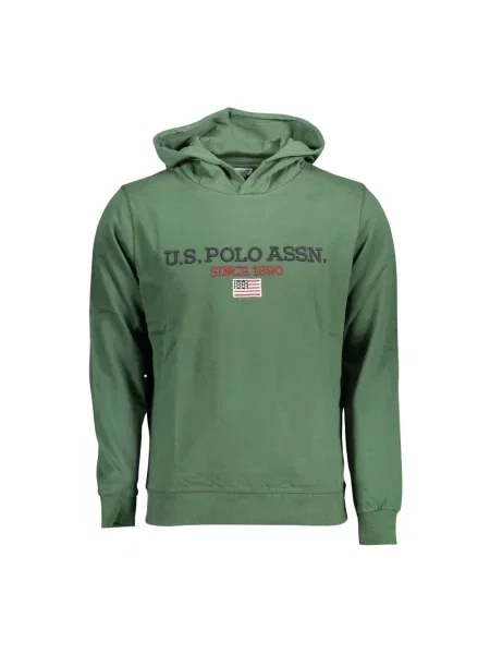 Bluza z kapturem U.s Polo Assn. zielona
