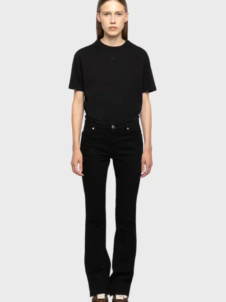 Кожаные кроссовки Zadig&voltaire для танцев коричневые