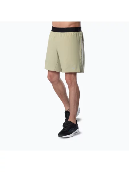 Pantaloni scurți de alergare pentru bărbați Mizuno Core Inches elm