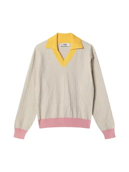 Sweter Fendi beżowy