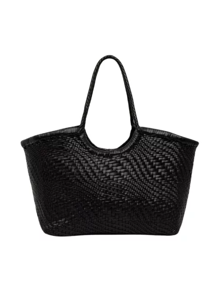 Dragon Diffusion torebka shopper skórzana czarna