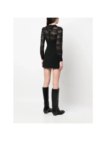 Sukienka Dsquared2 czarna