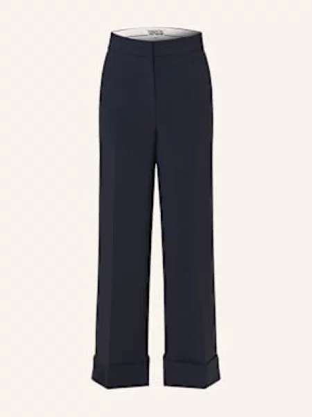 Essentiel Antwerp Spodnie Imo blau niebieskie