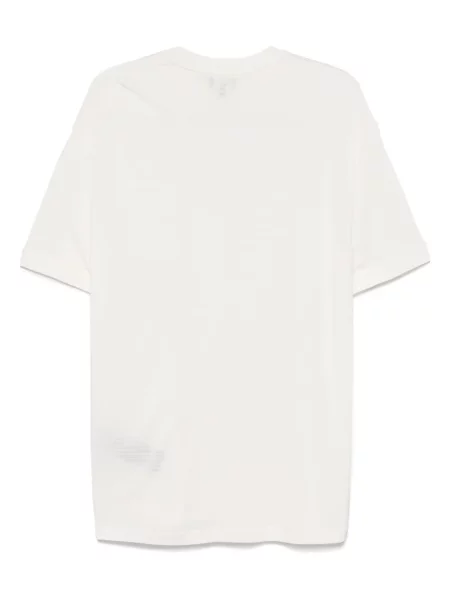 Tricou Giorgio Armani tricotate alb