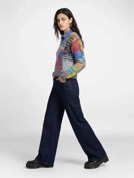 Blugi cu picior larg Levi's® albastru