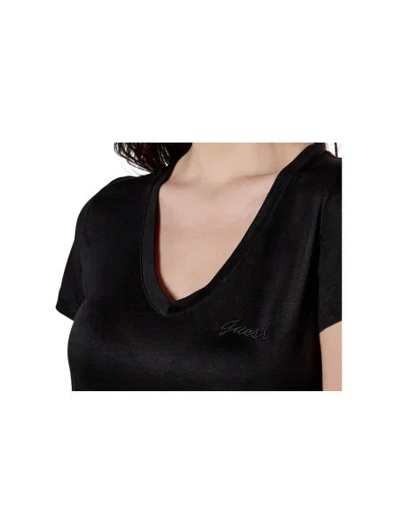 GUESS Tricou | Regular Fit negru