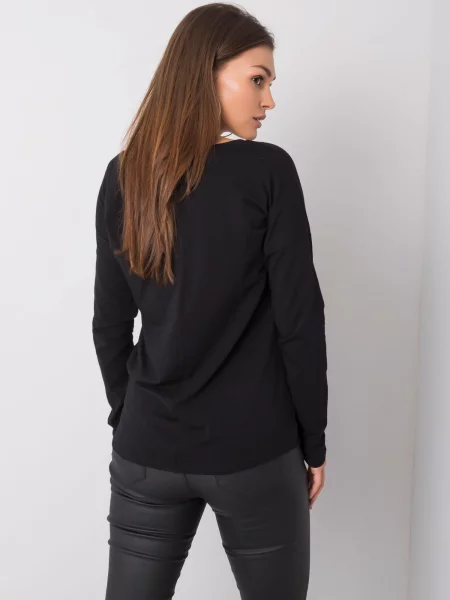 Bluză Fashionhunters negru