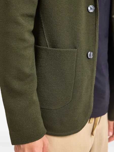 Geacă Orlebar Brown de lână verde