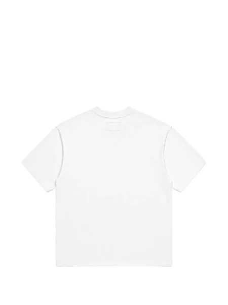 Scurt tricou Godspeed alb