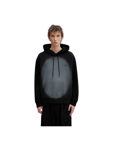 Maison Margiela bluza z kapturem czarna
