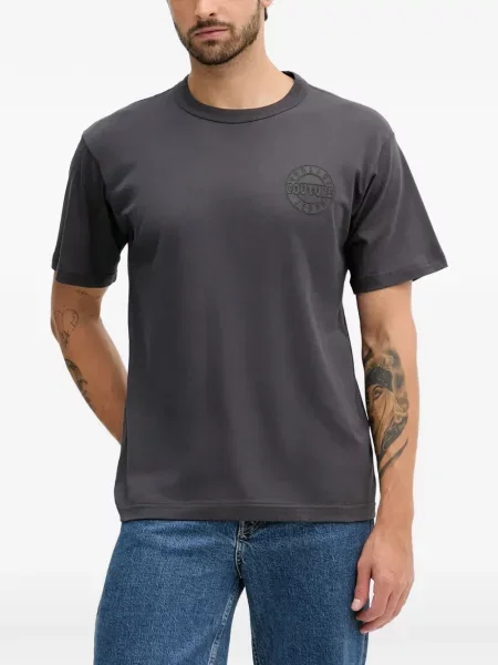 Koszulka Versace Jeans Couture szara