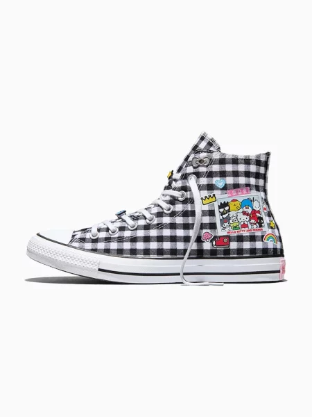 Converse x Hello Kitty Chuck Taylor All Star HI női tornacipők fekete