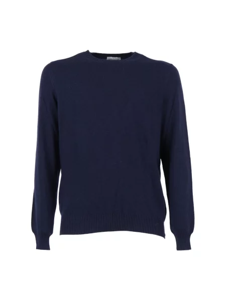 Sweter Settefili Cashmere z kaszmiru niebieski