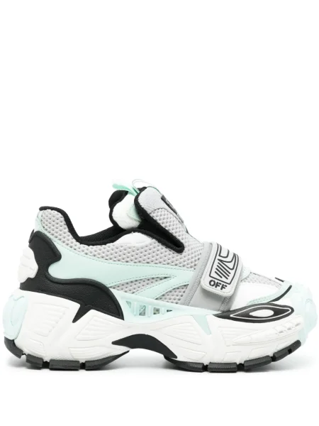 Sneakerși Off-white slip-on alb