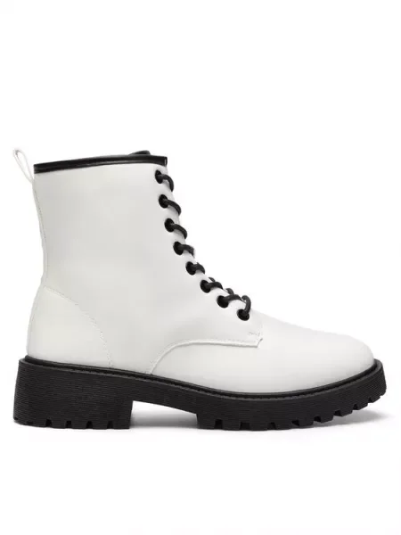 Jenny Fairy Botine alb