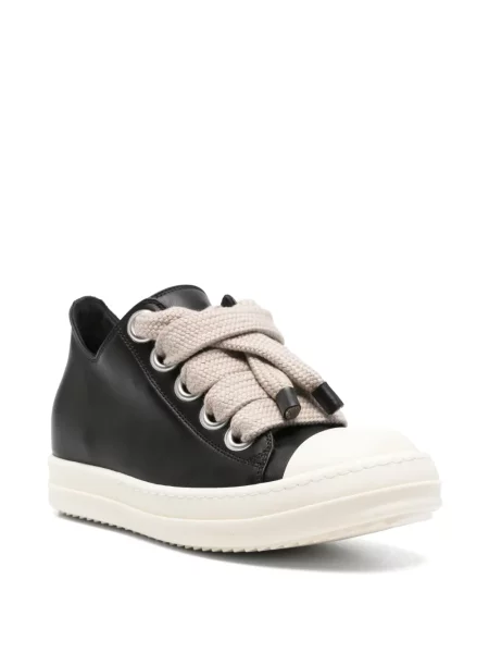 Sneakerși Rick Owens din piele negru