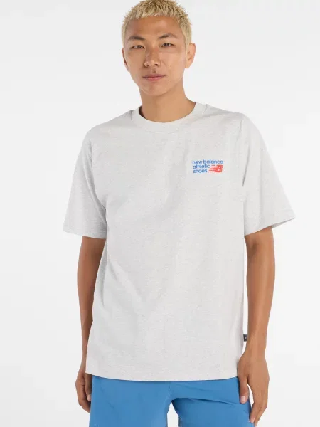 Спортивная футболка New Balance серая