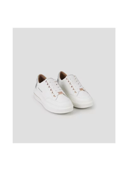 Pantofi Alexander Smith alb